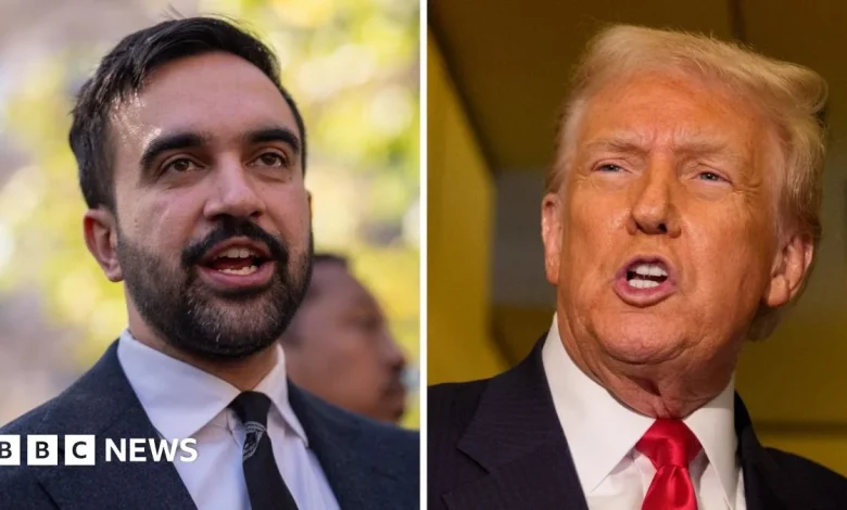 Trump says it would be 'hard for me' to fund New York City if Mamdani becomes mayor