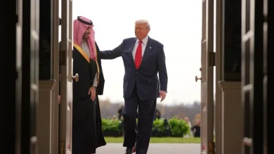 Trump welcomes Saudi crown prince at White House, in photos