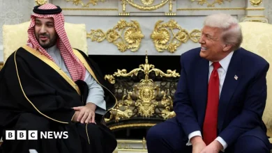 Trump welcomes Saudi's crown prince to White House, with Ronaldo also due to attend