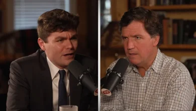 Tucker Carlson’s interview with antisemite Nick Fuentes exposes rift among Republicans