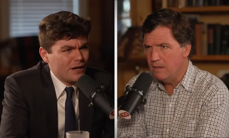 Tucker Carlson’s interview with antisemite Nick Fuentes exposes rift among Republicans