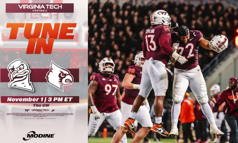 Tune In: Virginia Tech vs. No. 16 Louisville