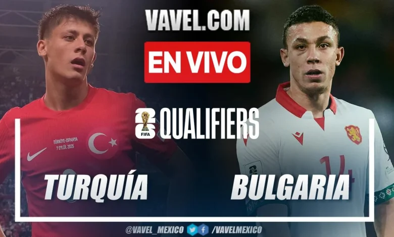 Turquía vs Bulgaria EN VIVO, minuto a minuto en Eliminatorias al Mundial 2026