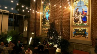 Two Broadway stars got married at this recognizable New Orleans wedding venue. Take a look.