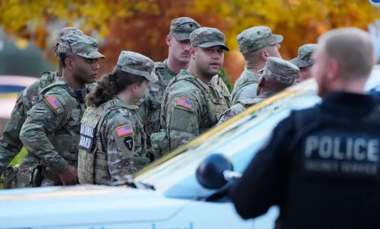 Two National Guard members shot near White House in Washington DC