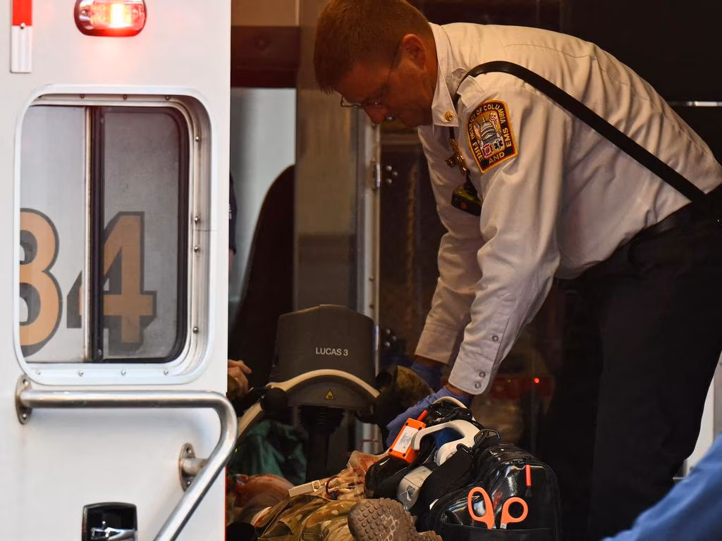 Two National Guards shot near the White House