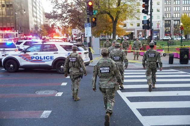 Two US National Guard members shot near White House in Washington DC; suspect in custody