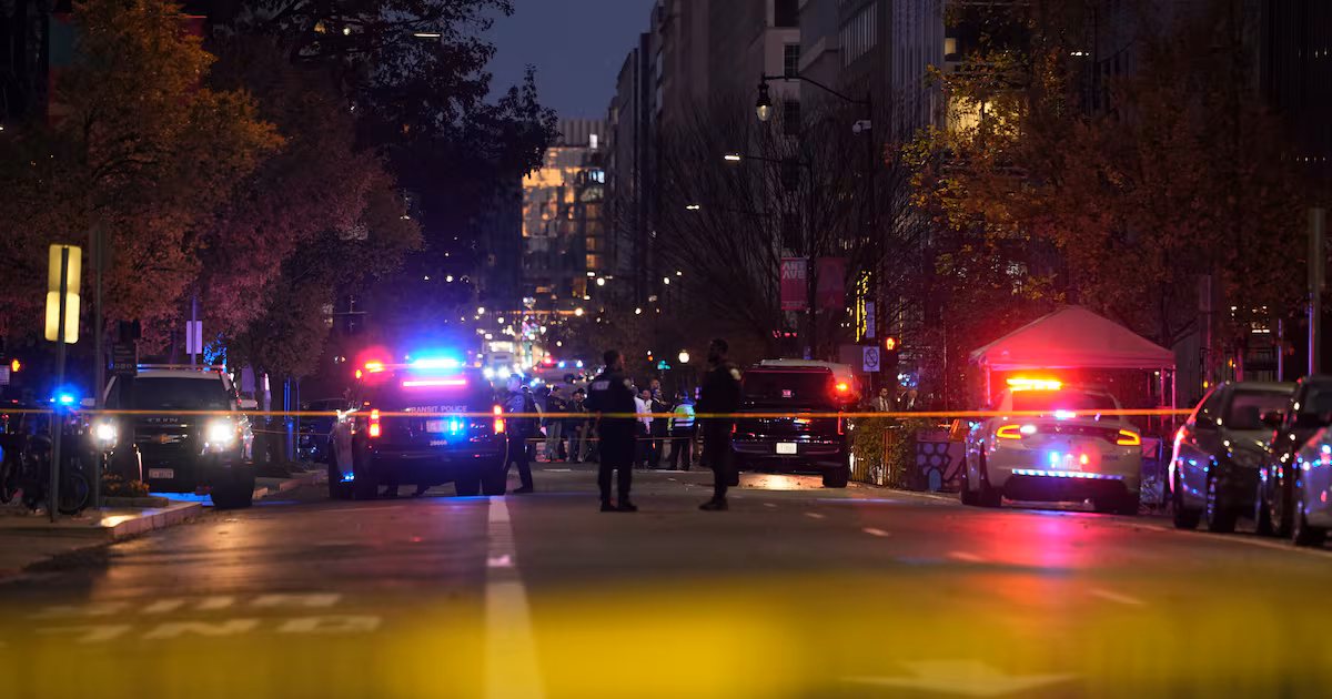Two US national guard soldiers in critical condition after shooting in Washington DC