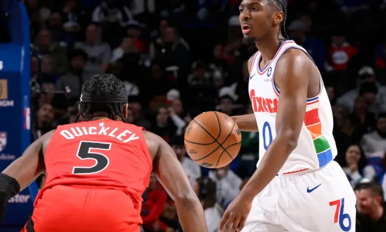 Two days off, two days on for Sixers hosting Raptors to open back-to-back (in black jerseys!)