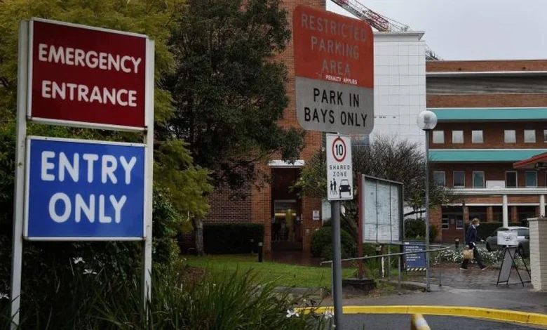 Two staff critically injured after being hit by car outside hospital in Sydney's Inner West