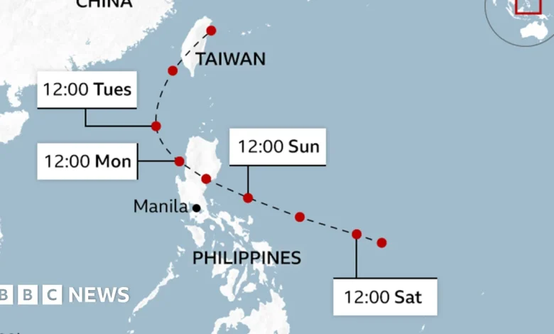 Typhoon Fung Wong bears down on the Philippines after deadly Kalmaegi