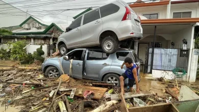 Typhoon Kalmaegi kills two people as it batters Philippines
