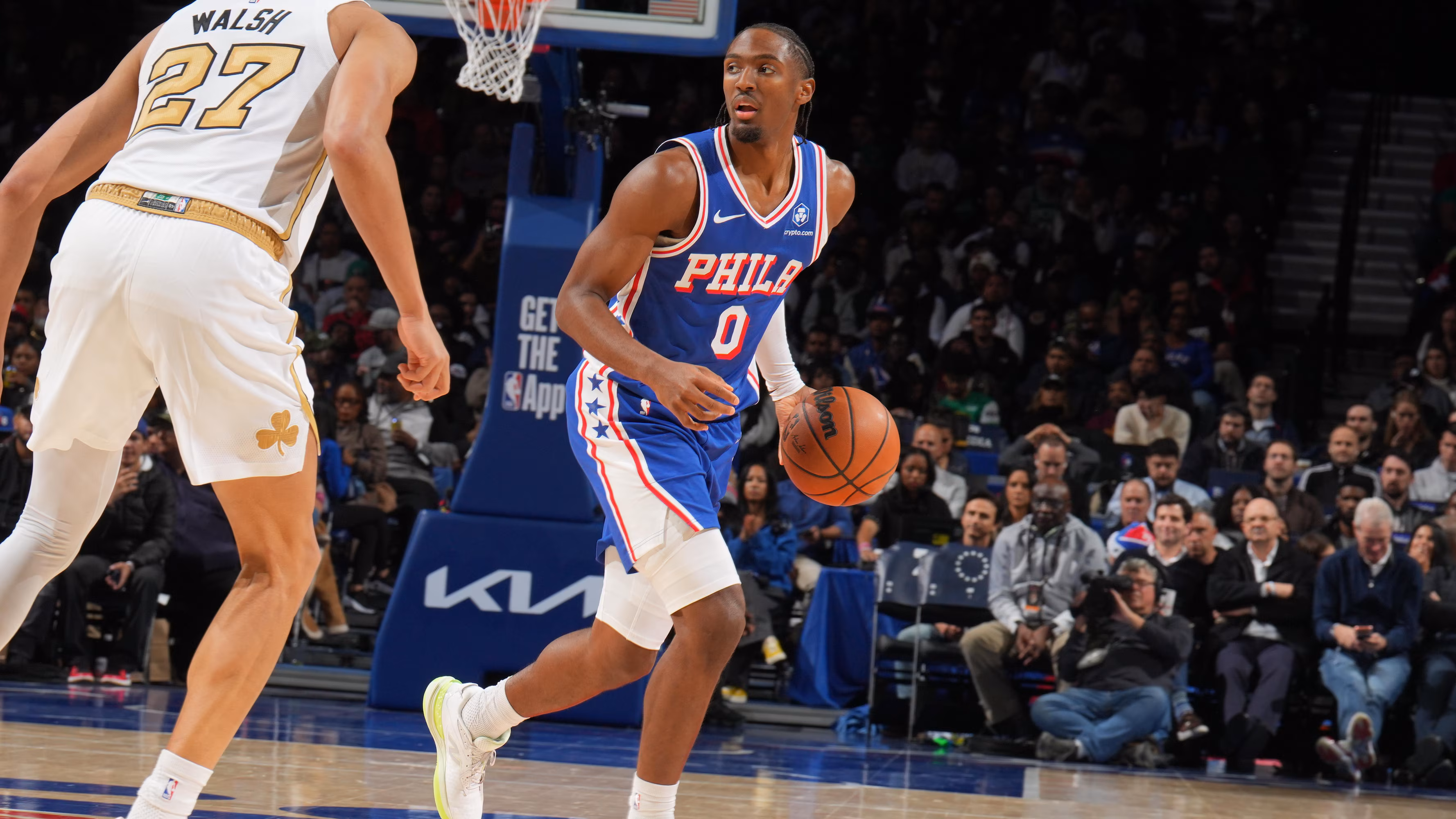 Tyrese Maxey, 76ers Wow NBA Fans in Win vs. Celtics with Joel Embiid Out amid Injury