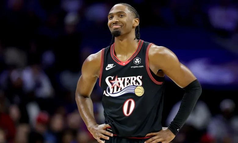 Tyrese Maxey finds himself undaunted in a heated race for MVP