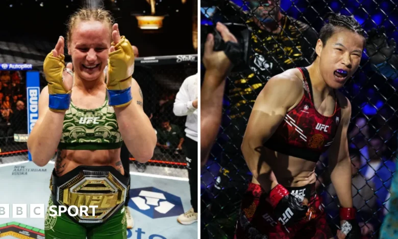UFC 322: Valentina Shevchenko vs Zhang Weili super-fight in stats