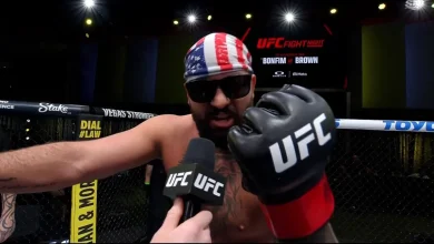 UFC Fight Night 264 video: Josh Hokit wins debut in 56 seconds, calls out Valter Walter