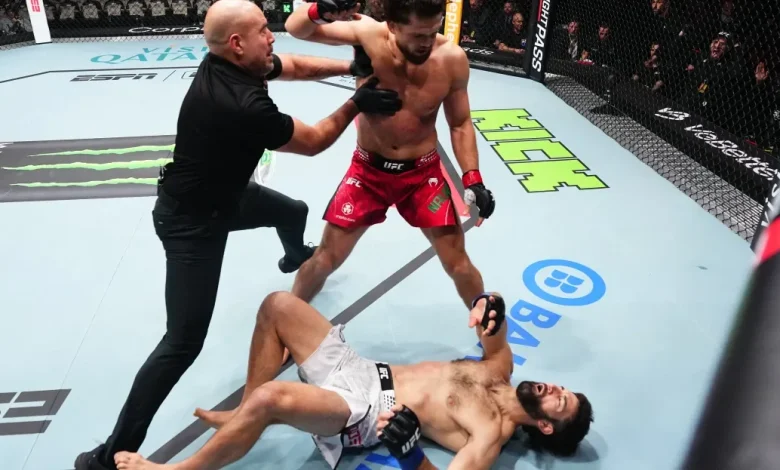 UFC Qatar Highlights! ‘Austrian Wonderboy’ Smokes TUF Winner With One-Punch KO