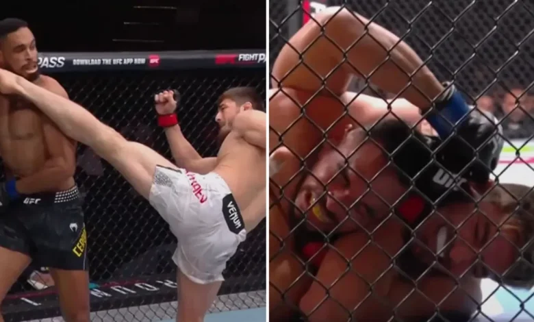 UFC Qatar video: Abdul Rakhman Yakhyaev wins debut in 33 seconds