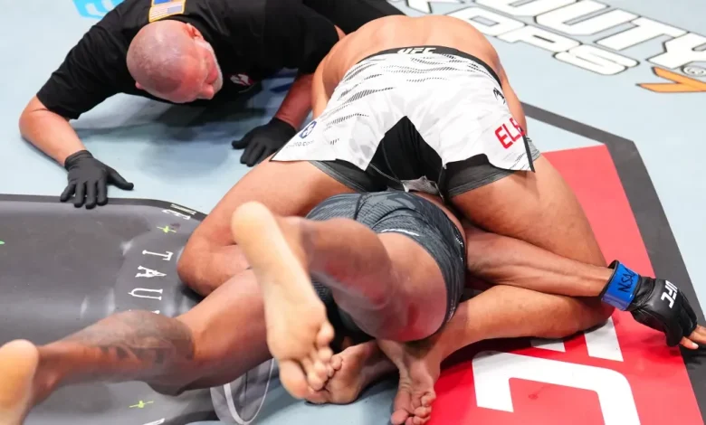 UFC Vegas 110 video: Billy Elekana chokes out Kevin Christian after referee misses tap-out