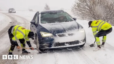 UK has coldest night of autumn as cold health alerts issued