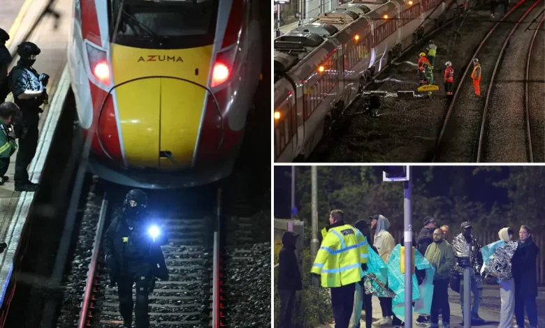 UK police charge man with attempted murder over train stabbing that wounded 11 people