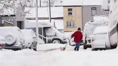 UK weather: Amber and new yellow Met Office warnings in place as parts of UK hit by heavy snow
