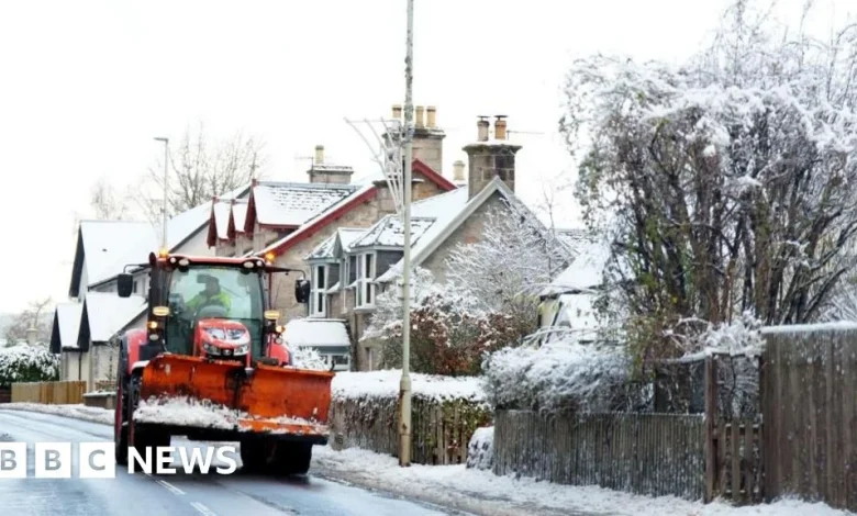 UK weather: Amber warning for snow as freezing cold snap continues