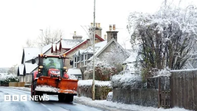 UK weather: Amber warning for snow as freezing cold snap continues
