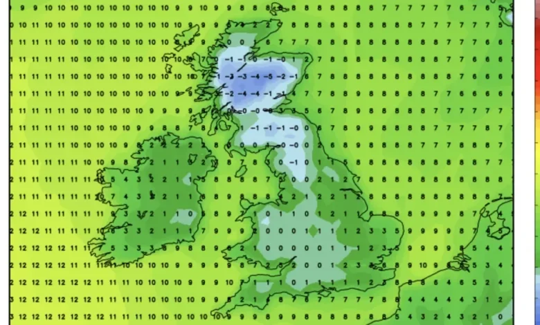 UK weather: Britain braces for chaotic week with snow, wind, rain and... warmer temperatures