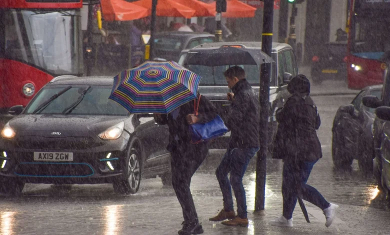 UK weather: Flood and 'do not travel' warnings issued as Storm Claudia arrives