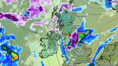 UK weather maps show 66 hours of snow dumped on Britain - the 24 cities blitzed