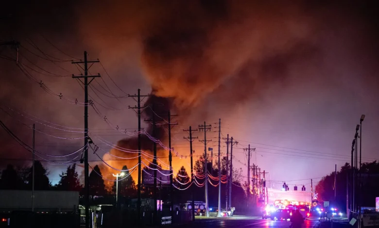 UPS plane crashes and explodes at a Kentucky airport, leaving at least 9 dead and others missing