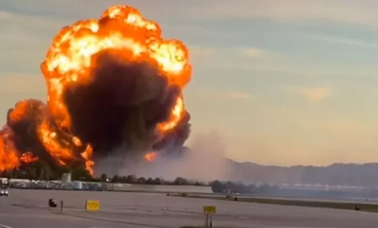 UPS plane crashes while taking off from Louisville's airport, killing at least 4 people