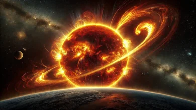 U.S. Space Weather Alert: M5.9 Solar Flare Detected This Evening