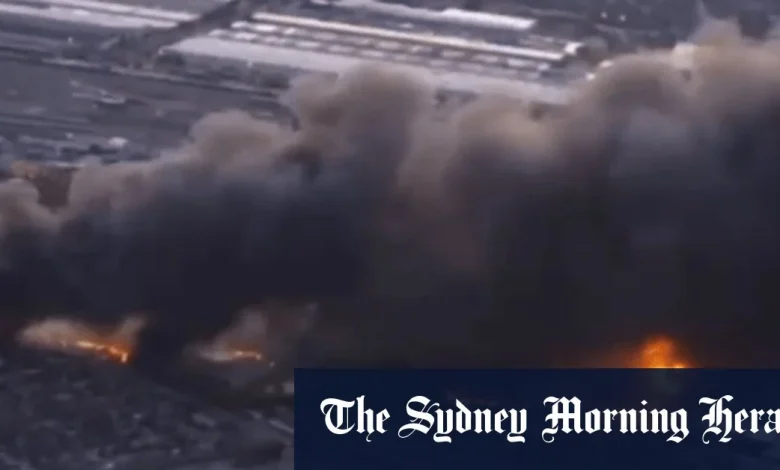 US cargo plane crashes on takeoff in Louisville, Kentucky