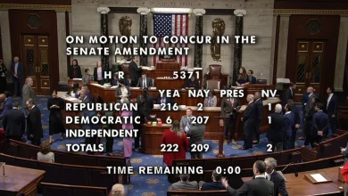 US house passes bill to end historic government shutdown, sending measure to Trump