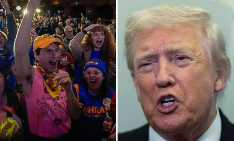 US latest: Democrats sweep first major elections of Trump's term - as government shutdown hits historic milestone