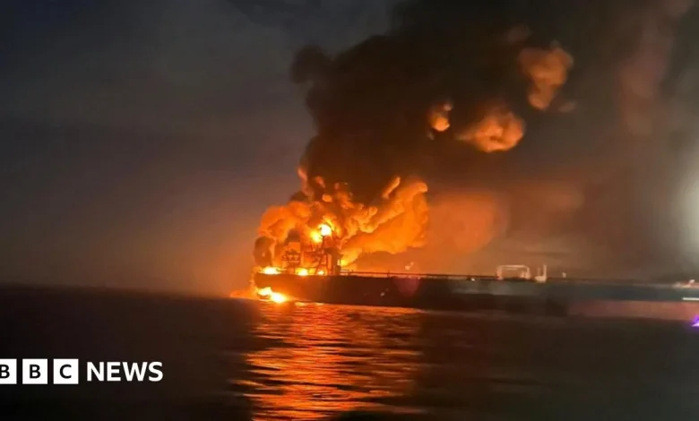 Ukraine hits tankers in Black Sea in escalation against Russia