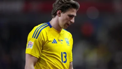 Ukraine predicted XI v France: Ilia Zabarnyi to start