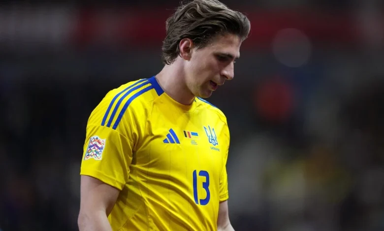 Ukraine predicted XI v France: Ilia Zabarnyi to start