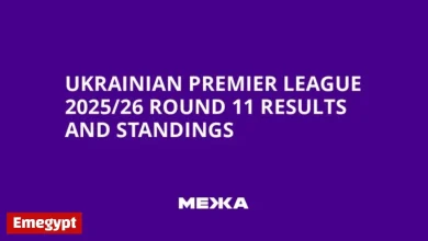 Ukrainian Premier League 2025/26 Round 11 Highlights Standings and Match Results