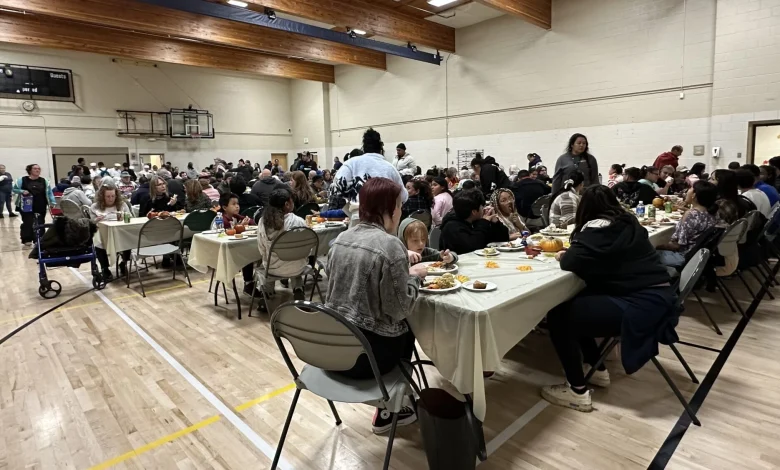 Ultimate Thanksgiving feast brings hundreds together in downtown Salt Lake City
