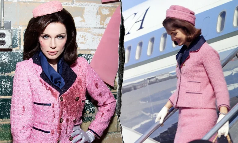 'Uncut Gems' actress Julia Fox sparks backlash over blood-stained Jackie Kennedy Halloween costume