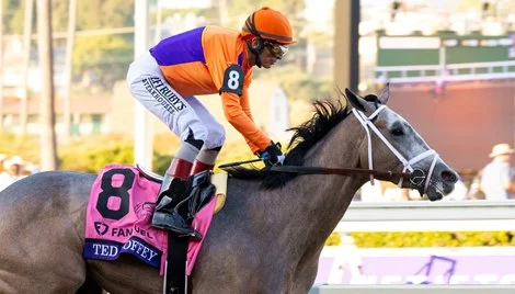 Undefeated Ted Noffey Wins Breeders' Cup Juvenile