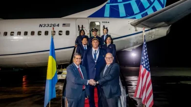 United Airlines’ new service between Palau and Tokyo takes off