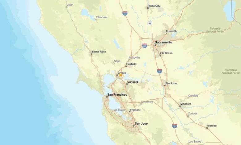 Update: Nov. 7 - 2.1 magnitude earthquake registered near Vallejo, CA