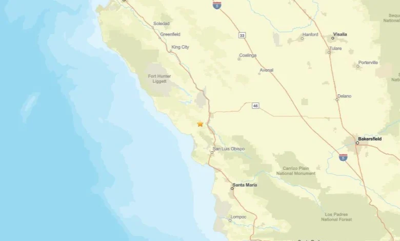 Update: Seismic activity on Nov. 19 - 2.3 magnitude earthquake near Templeton, CA recorded