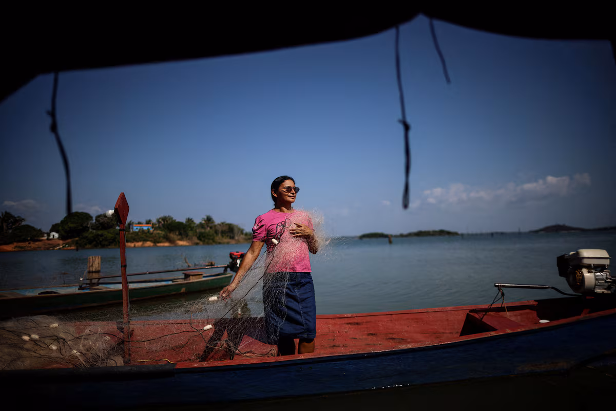 Upstream from COP30, Brazilians push back at plan to blow up a river for soybeans’ sake