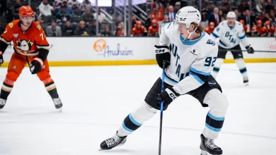 Utah Falls to Anaheim in Overtime, 3-2