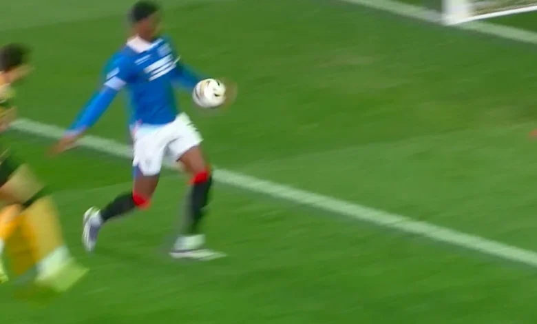 VAR audio of Rangers 'handball' vs Livingston leaks as John Beaton has two reasons for 'blatant' penalty snub